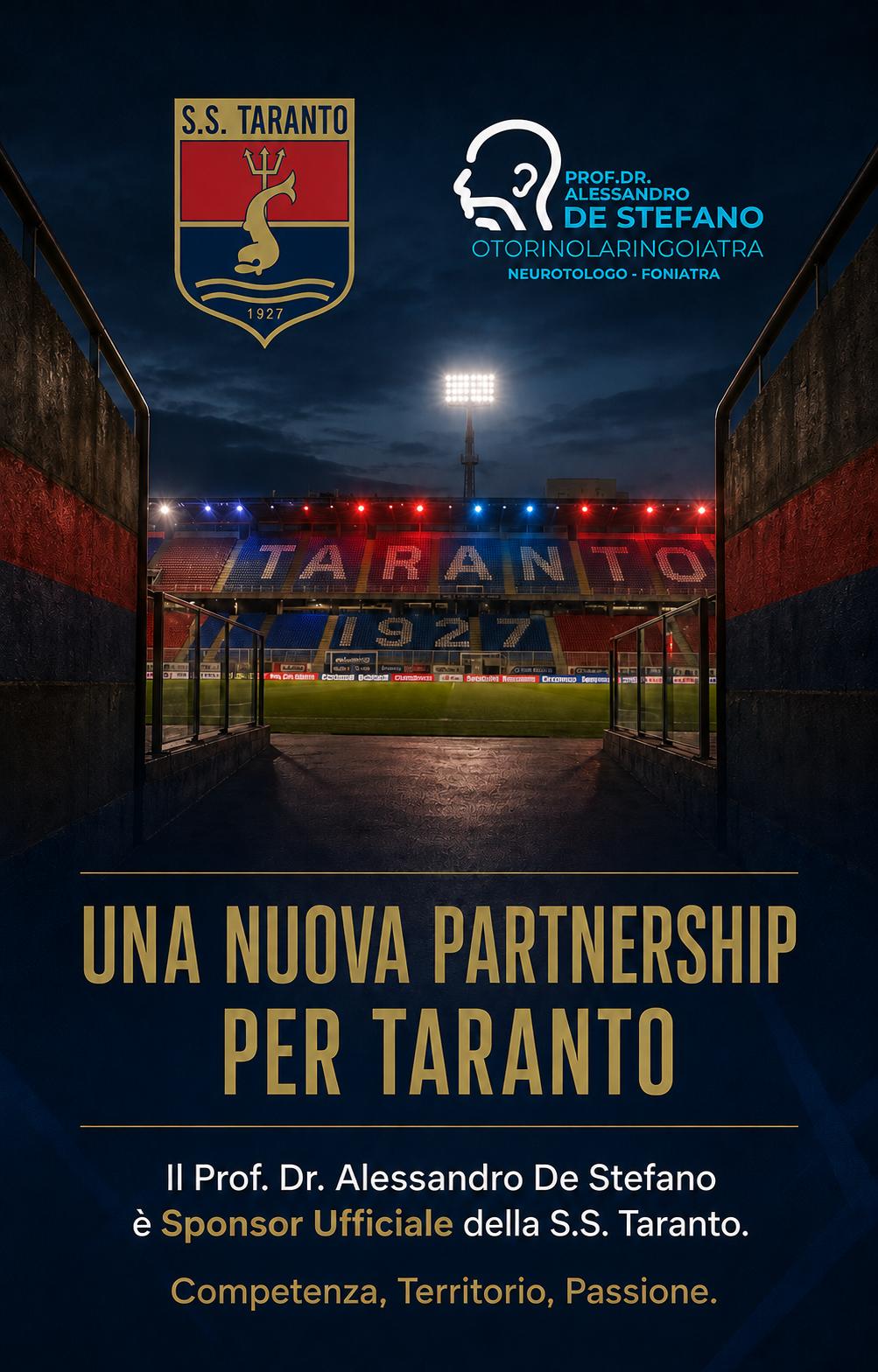 Sponsor S.S. Taranto Otorino De Stefano